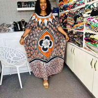 Vêtements africains de haute qualité, longue jupe, longue robe, robe africaine élégante grande taille, design de style musulman