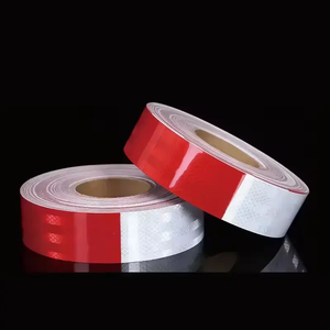 เทปสะท้อนแสงความเข้มสูง DOT-C2 สติ๊กเกอร์เตือนความปลอดภัยสำหรับรถบรรทุก - Product Image 3