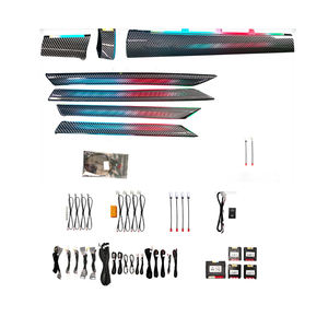 Éclairage d'ambiance intérieur de voiture LED Symphony 64 couleurs pour Honda CIVIC 2016-2021, accessoires de décoration - Product Image 1