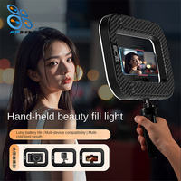 Luce ricaricabile per Selfie, Video dal vivo del telefono cellulare portatile, luce di riempimento dello Studio di trucco
