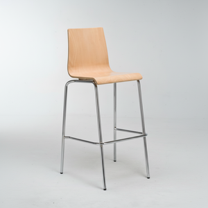 Tabouret de bar en métal design moderne pour la cuisine et la salle à manger - Product Image 1