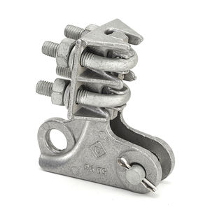 Pince de tension pour conducteur de tension en aluminium série Africa avec deux connecteurs à boulons en U pour lignes de transmission aériennes - Product Image 5