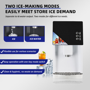 Hot Style 50KG/24h Fast <b>Ice</b> Making <b>Ice</b> Machine Auto Countertop Water Dispensing Chewable Nugget <b>Ice</b> <b>Maker</b> <b>Ice</b> Cube <b>Maker</b> Machine - Product Image 5