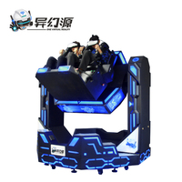 Simulateur VR 9D VR 1080 Iron Warrior 720 Rotation Réalité Virtuelle Montagnes Russes 2 Places Chaise de Cinéma VR