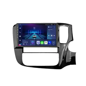 Android 11 Car DVD đa phương tiện Máy nghe nhạc đài phát thanh Video Stereo Navigation âm thanh cho Mitsubishi Outlander 2016 2017 RDS am 8 lõi