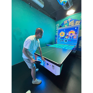 Pratique et jeu de combat homme-machine à pièces d'arcade Machine de tennis de table en libre-service sans pilote - Product Image 2