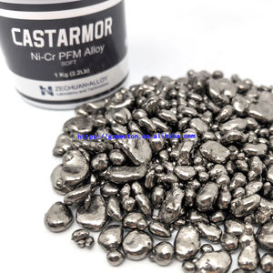 Laboratorio odontoiatrico colata <span class=keywords><strong>Pfm</strong></span> in metallo morbido per colata integrale in porcellana corona ponte Ni-Cr <span class=keywords><strong>PFM</strong></span> lega in acciaio morbido ZECHUAN CASTARMOR in lega - Product Image 5