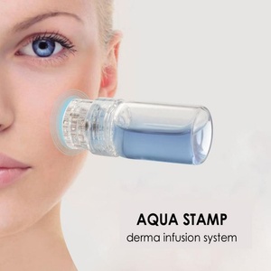Masseur facial et labial, système de micro-infusion à 20 aiguilles en titane, applicateur de sérum Hydra Derma Stamp pour repulper les lèvres - Product Image 5