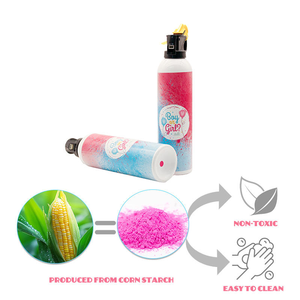 Poudre de fumée pour révélation du sexe 100/300g, flacon blanc personnalisable, spray pour révélation du sexe pour les événements d'<span class=keywords><strong>annonce</strong></span> de sexe de bébé garçon ou fille - Product Image 5