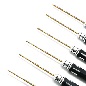 Dụng cụ điều khiển từ xa 6 cái Bộ điều khiển vít lục giác mạ titan cứng 0.9 1.3 1.5 2.5 2.0 3.0mm Tuốc nơ vít cho đồ chơi điều khiển từ xa không người lái <span class=keywords><strong>RC</strong></span> (1 bộ) - Product Image 5