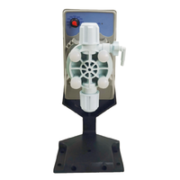15L/H 5Bar Magnetventil-Membran-Dosierpumpe PVDF IP65 Optional 4-20mA Impulsdosierung für Industrielle Wasseraufbereitung OEM