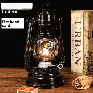Lampes à kérosène de style allemand, lanternes d'extérieur, lumières d'ambiance rétro pour le camping et les tentes - Product Image 2