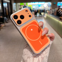 Funda Protectora Magnética de Lujo para Teléfono Móvil, de Doble Color, Material PC, para iPhone 18 17 16 15 14 13 Pro Max