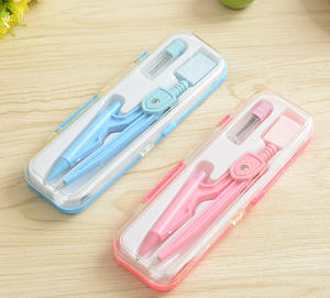 Compás <span class=keywords><strong>de</strong></span> Plástico Estilo Vintage para Estudiantes, para Dibujar Círculos y Geometría en Matemáticas y Lecciones <span class=keywords><strong>de</strong></span> Matemáticas - Product Image 1