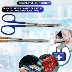 Instrumentos quirúrgicos manuales de alta calidad Tijeras de disección de IRIS TC de acero inoxidable en varios tamaños Base de instrumentos médicos - Product Image 4