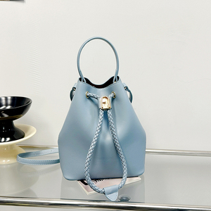 2026 Bestseller Luxury Ladies Bucket Bag High-Quality Handbag Large Capacity Drawstring Crossbody Bag Retro Womens Shoulder Bag - Product Image 5