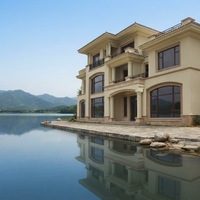 Corniche en GFRC de style européen, durable, imperméable, pour l'extérieur des villas, moulage en GRC, décoration architecturale immobilière QUANGUI