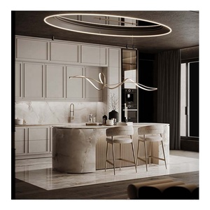 Usine chinoise, armoires de cuisine modulaires en bois massif, chêne thaïlandais, teck birman, sur mesure - Product Image 4