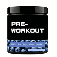 Bubuk Pre-Workout Creatine Monohydrate Peningkat Energi Perbaikan Otot Memperpanjang Waktu Olahraga Rasa Blueberry Semangka Dewasa 300g 10g