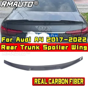 สปอยเลอร์หลัง สำหรับ Audi A4 B9 ปี 2017 2018 2019 2020 2021 2022 ชุดแต่งสปอยเลอร์หลัง ฝากระโปรงท้าย ชิ้นส่วนภายนอก - Product Image 1