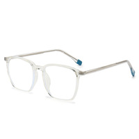 Montures de lunettes tendance transparentes pour femmes, montures de lunettes avec verres interchangeables
