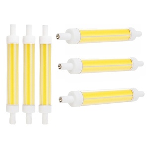 Công suất cao LED gốm ánh sáng <span class=keywords><strong>COB</strong></span> <span class=keywords><strong>R7S</strong></span> <span class=keywords><strong>15W</strong></span> 118mm đèn bóng đèn chèn ngang Đèn pha thay thế Halogen j118 Dimmable - Product Image 1