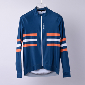 Nuevo <span class=keywords><strong>invierno</strong></span> térmico polar a prueba <span class=keywords><strong>de</strong></span> viento ciclismo Jersey cálido Pro <span class=keywords><strong>Mtb</strong></span> manga larga hombres bicicleta Jersey - Product Image 3