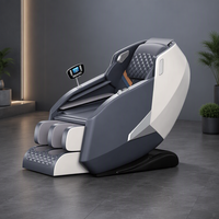 Sillón de Masaje Portátil Plegable Avanzado con Reclinación Completa de 180°, Motor Relajante 3D, Innovador Masaje de Pies Oscilante y Estirador