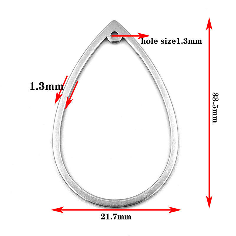 single hole for water droplets