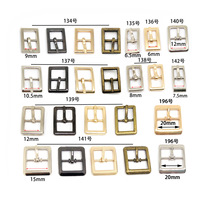 Boucle ardillon carrée miniature réglable DIY pour collier d'animal de compagnie, quincaillerie réglable en alliage pour sandales, personnalisable OEM, directement de l'usine