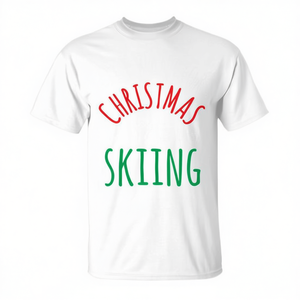 T-shirt de ski de Noël, vêtements assortis pour la famille, tenue de vacances - Product Image 2