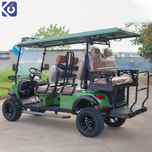 Golf Car Elettrico da Turismo CAMP per 6 Passeggeri, con Batteria al Litio, Versione Utility Off-Road Rialzata, in Vendita - Product Image 5