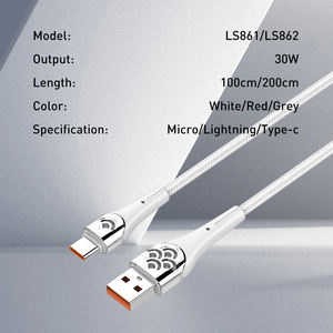 LDNIO LS861 <span class=keywords><strong>Original</strong></span> Mejor <span class=keywords><strong>Precio</strong></span> 30W 1M Tipo <span class=keywords><strong>de</strong></span> carga rápida Usb C Cable <span class=keywords><strong>de</strong></span> <span class=keywords><strong>cargador</strong></span> <span class=keywords><strong>de</strong></span> datos <span class=keywords><strong>de</strong></span> teléfono para <span class=keywords><strong>iPhone</strong></span> 14 13 Pro Max - Product Image 6