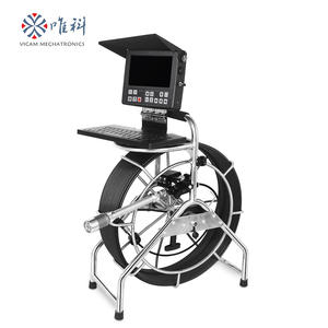 Cámara de Inspección de Tuberías <span class=keywords><strong>Vicam</strong></span> Impermeable de 40 mm con Sensor CMOS, H.264, Gran Angular, Tarjeta de Memoria, Sonda de 512 Hz, Modelo V8-3388 - Product Image 1