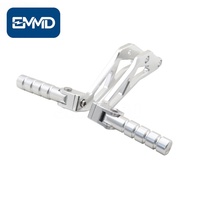 Repose-pieds arrière en alliage d'aluminium CNC Light Bee S X pour passager, accessoires de modification pour moto électrique tout-terrain