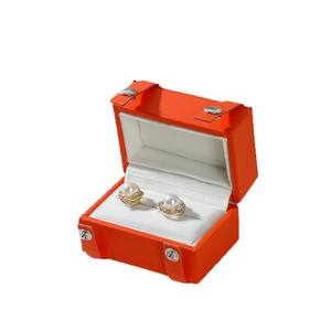 Boîte à bijoux <span class=keywords><strong>portable</strong></span> carrée haut de gamme personnalisée avec boutons-pression aux quatre coins, pour bagues, imprimé BIG TREE, idéale pour la Saint-Valentin - Product Image 5