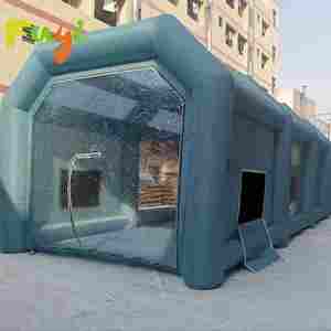 定制标志充气凉亭防水蜘蛛吹气天篷帐篷汽车经销商展示品牌促销展示密封空气 - Product Image 5