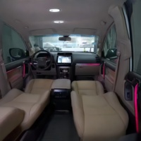 Pour 2011-2021 Toyota Prado Kit d'éclairage ambiant contrôlé par application de haute qualité accessoires d'intérieur de voiture colorés