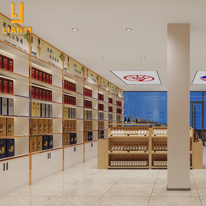 Fuente DE FÁBRICA DE China, tienda de tabaco, productos de muebles, escaparate de exhibición de cigarrillos de pared de listón - Product Image 4