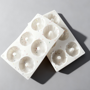 Molde de Silicona para Pastel de Mousse con Forma de Calabaza de Grado Alimenticio, 6 Cavidades, Molde para Hornear Postres Franceses para Pastelería, Chocolate y Helado - Product Image 6