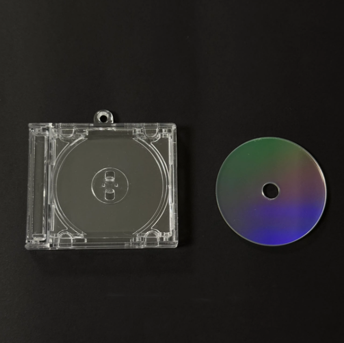 Custodia per CD + Disco Laser Semplice