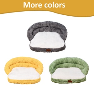 <span class=keywords><strong>Lit</strong></span> pour animaux de compagnie confortable et moelleux à capuche pour chats d'intérieur et petits chiens, <span class=keywords><strong>apaisant</strong></span>, calme, anti-anxiété - Product Image 4