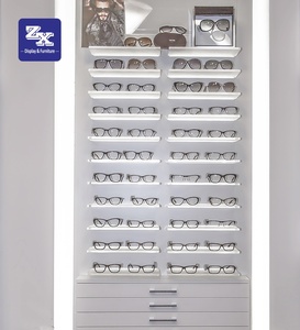 Optician cửa hàng phụ kiện kính hiển thị đứng với LED hiển thị kính tủ với <span class=keywords><strong>Acrylic</strong></span> kệ kính cửa hàng hiển thị - Product Image 6