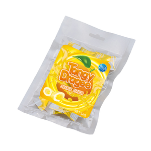 Dragée saveur orange acidulée de haute qualité bonbons à mâcher en gros fabrication sucreries bonbons gomme à mâcher lyophilisée - Product Image 4