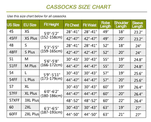 Wholesale Unisex <strong>Anglican</strong> <strong>Priest</strong> Robe Bulk Church Cassock Durable Liturgical <strong>Vestments</strong> Altar Clergy Cassock Robe - Product Image 6