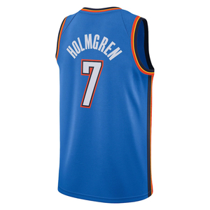 Oklahoma City da uomo # Maglia da Basket Holmgren 7 Ricamata Uniforme Taglia Adulto Plus Size Traspirante Asciugatura Rapida Estate Città - Product Image 2