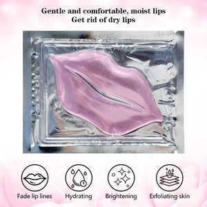 Masque <span class=keywords><strong>Lèvres</strong></span> Hydratant Rose en Gros, Soin de Nuit au Collagène et Acide Hyaluronique, Hydratant, Repulpant, Lissant, Végétalien, OEM - Product Image 3