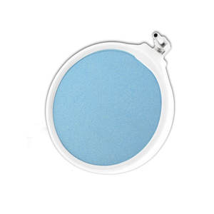 Pierre à air ronde bleue pour aquarium, bulles ultra fines, aérateur pour l'oxygénation des poissons - Product Image 1