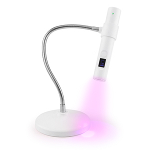 Mini Flash LED Nail Lamp Touch Sensor Nail Tip Curing Portable Desktop Gel Polish Dryer Manicure Free Logo Curing <b>Light</b> Tool - Product Image 3