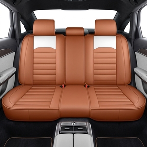Housses de <span class=keywords><strong>siège</strong></span> auto en cuir Warm Nest, ensemble complet 10 pièces, toutes saisons, luxe, ajustement professionnel, universelles, confortables, premium - Product Image 2